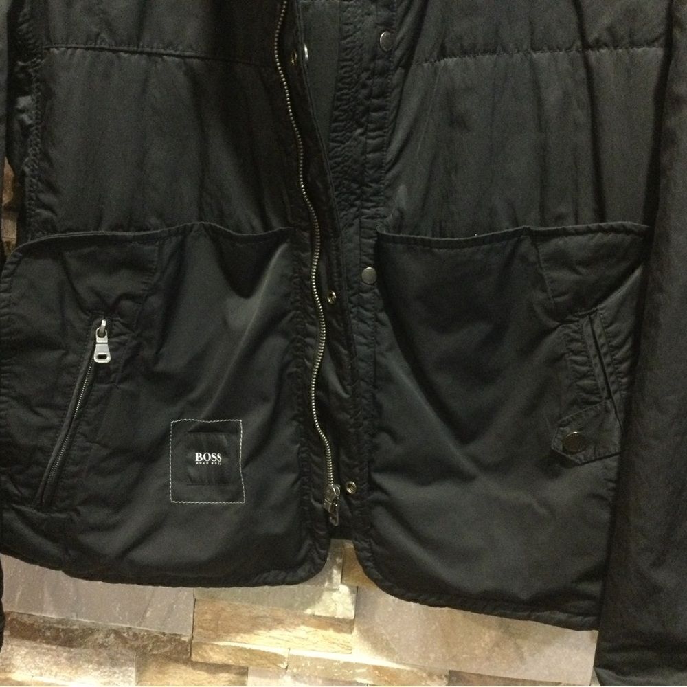HUGO BOSS Jacket with knitted collar - Picture 13 of 13
